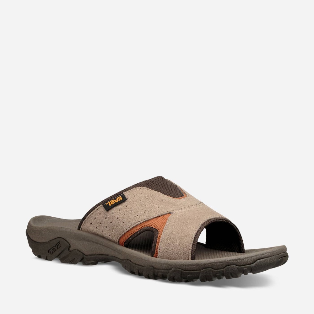 Teva Katavi 2 Slide Men's Brown Hiking Sandals CA20591 Canada Sale